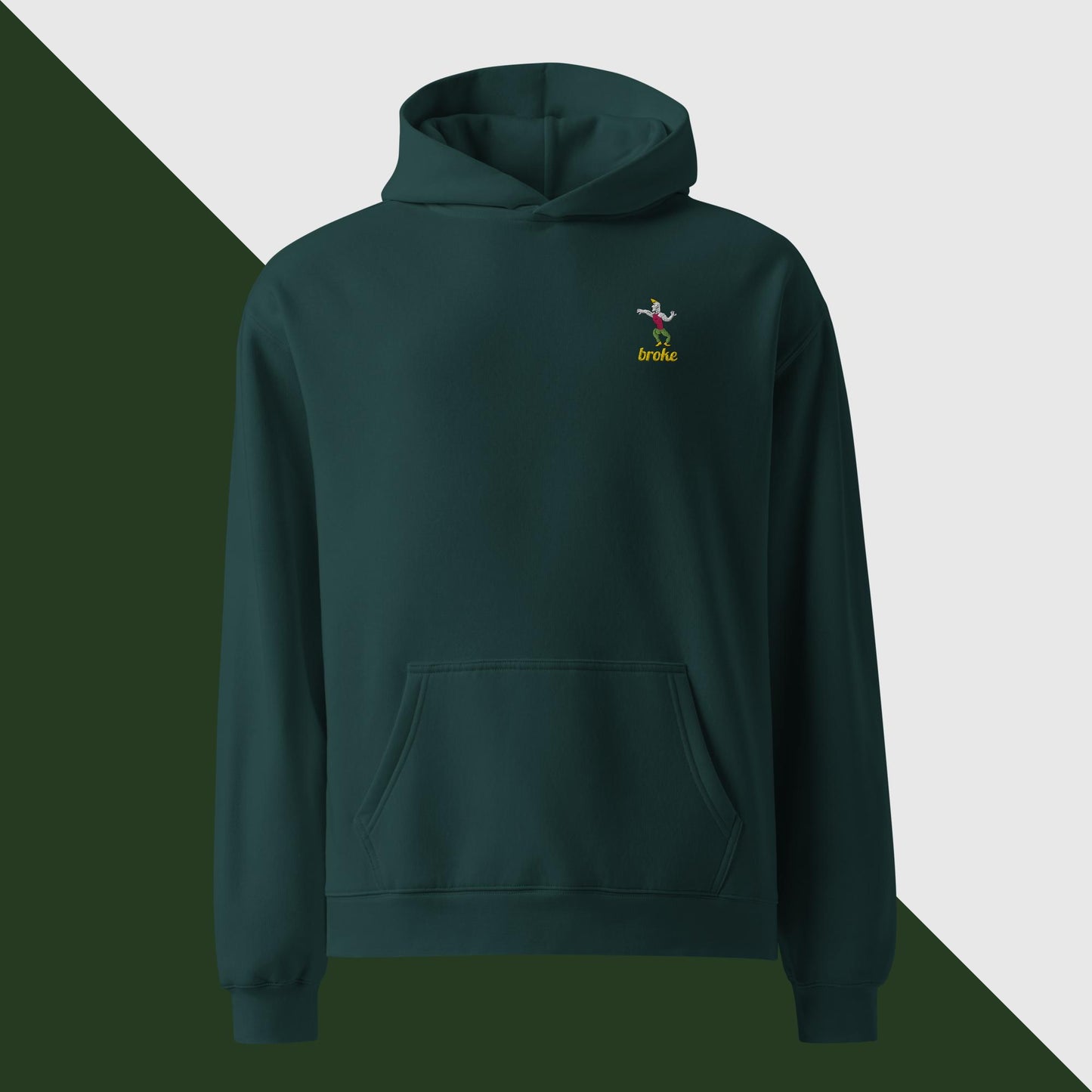 Unisex CHAD embroidered oversized hoodie with high-quality stitching, soft cotton blend, and a relaxed fit. Perfect for streetwear and meme culture fans.