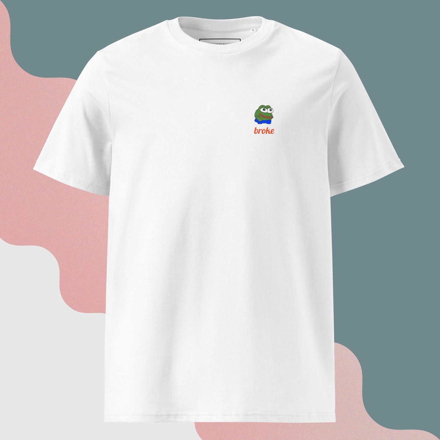 Unisex PEPE printed T-shirt featuring a high-quality, vibrant design on soft cotton fabric. Perfect for meme lovers and streetwear enthusiasts.