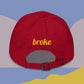Unisex CHAD embroidered dad hat with high-quality stitching, adjustable strap, and breathable cotton fabric. Perfect for meme lovers and streetwear enthusiasts.
