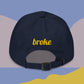 Unisex CHAD embroidered dad hat with high-quality stitching, adjustable strap, and breathable cotton fabric. Perfect for meme lovers and streetwear enthusiasts.