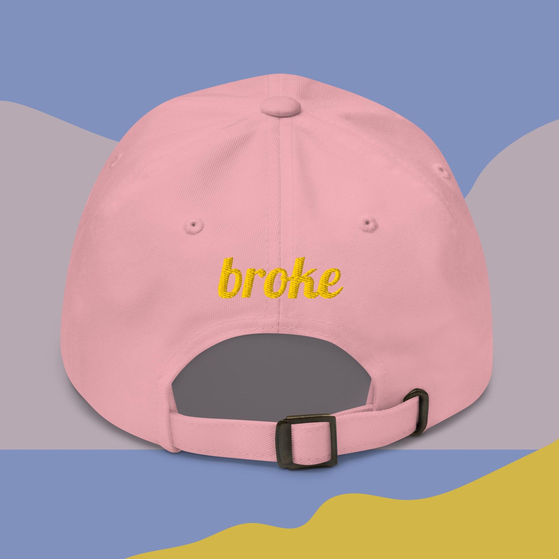 Unisex CHAD embroidered dad hat with high-quality stitching, adjustable strap, and breathable cotton fabric. Perfect for meme lovers and streetwear enthusiasts.