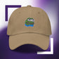 Unisex PEPE embroidered dad hat with high-quality stitching, adjustable strap, and breathable cotton fabric. Perfect for meme lovers and streetwear enthusiasts.