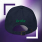 Unisex PEPE embroidered dad hat with high-quality stitching, adjustable strap, and breathable cotton fabric. Perfect for meme lovers and streetwear enthusiasts.