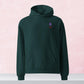 Unisex SANIC embroidered oversized hoodie with high-quality stitching, soft cotton blend, and a relaxed fit. Perfect for meme lovers and streetwear enthusiasts.