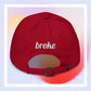 Unisex WOJAK embroidered dad hat with high-quality stitching, adjustable strap, and breathable cotton fabric. Perfect for meme lovers and streetwear enthusiasts.