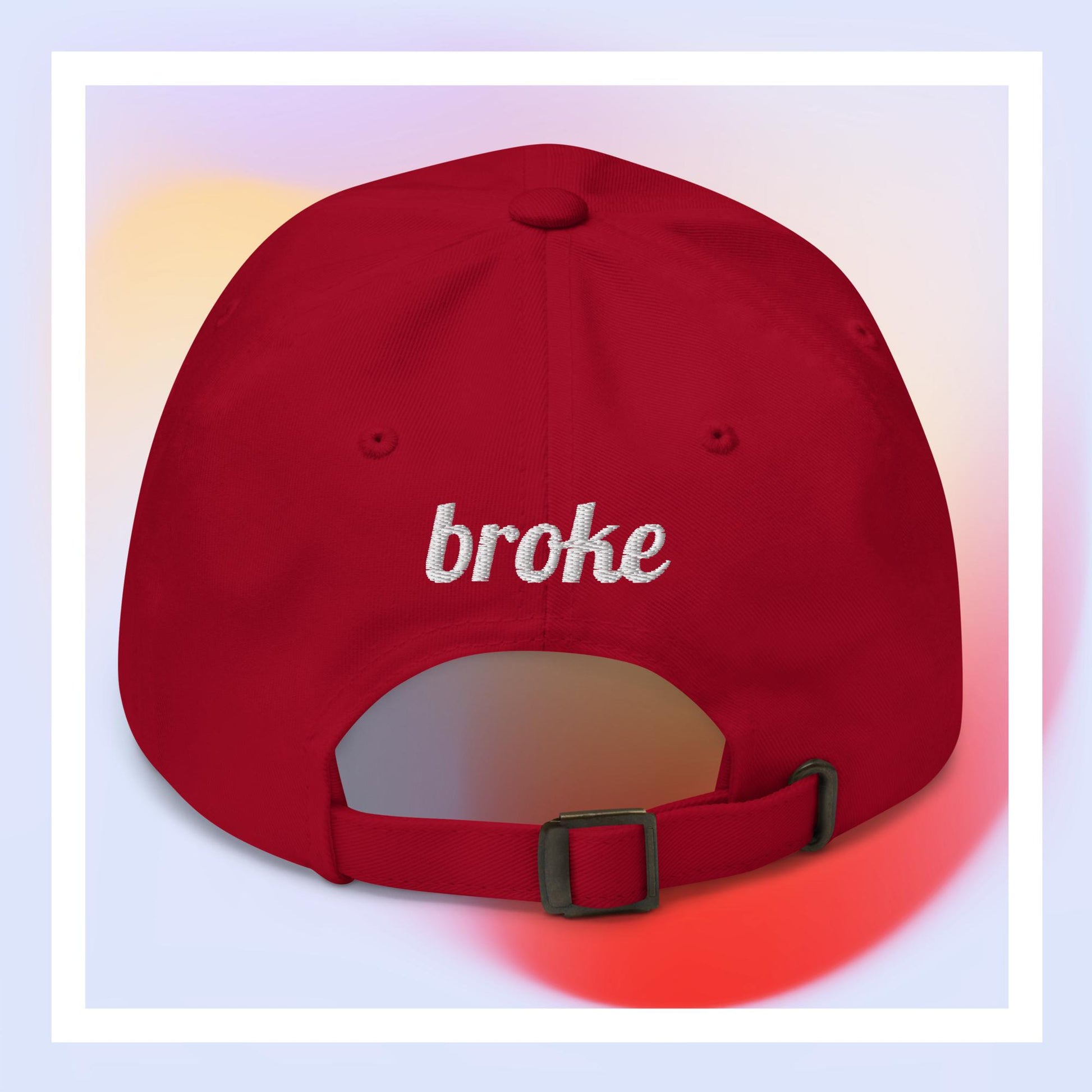 Unisex WOJAK embroidered dad hat with high-quality stitching, adjustable strap, and breathable cotton fabric. Perfect for meme lovers and streetwear enthusiasts.