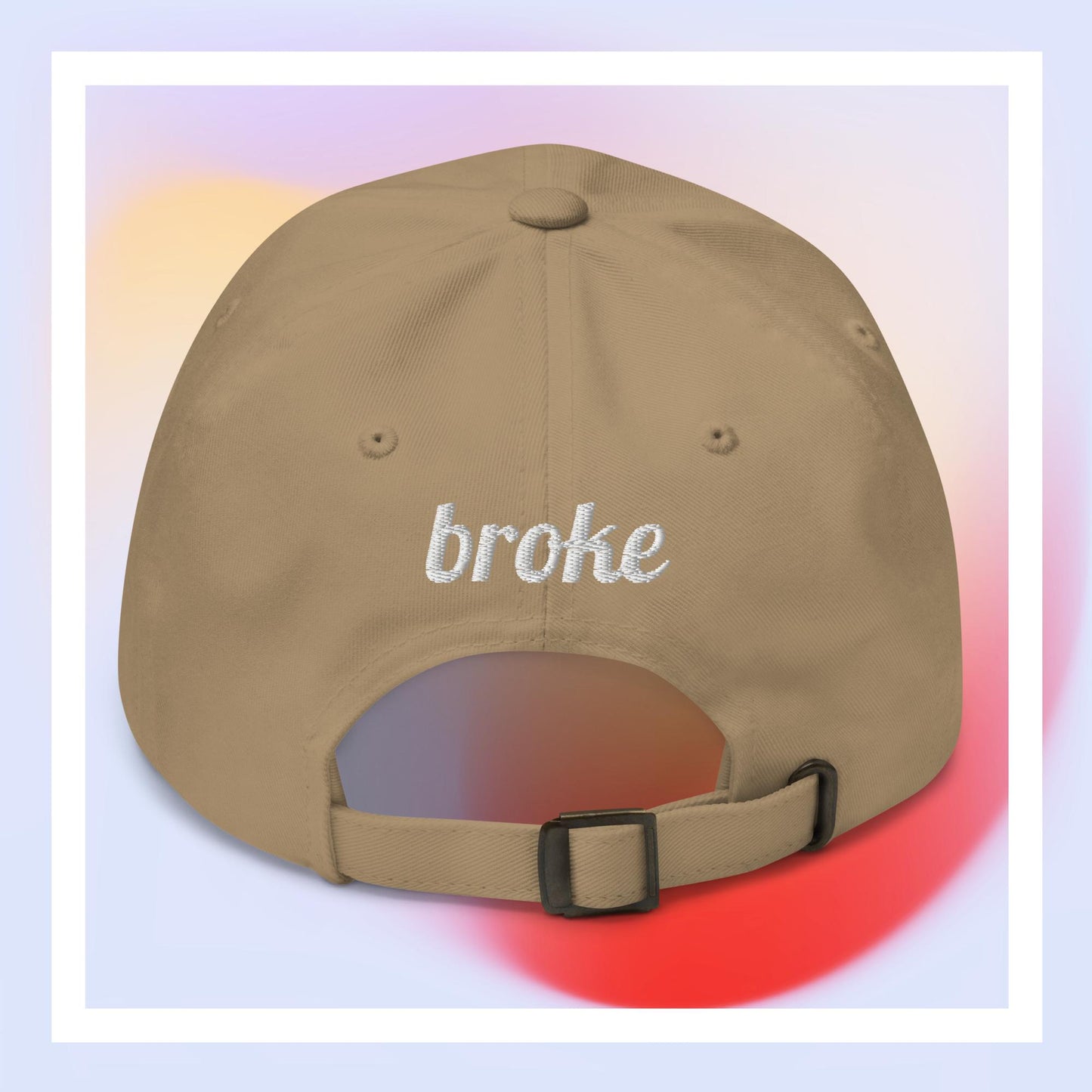 Unisex WOJAK embroidered dad hat with high-quality stitching, adjustable strap, and breathable cotton fabric. Perfect for meme lovers and streetwear enthusiasts.