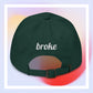Unisex WOJAK embroidered dad hat with high-quality stitching, adjustable strap, and breathable cotton fabric. Perfect for meme lovers and streetwear enthusiasts.