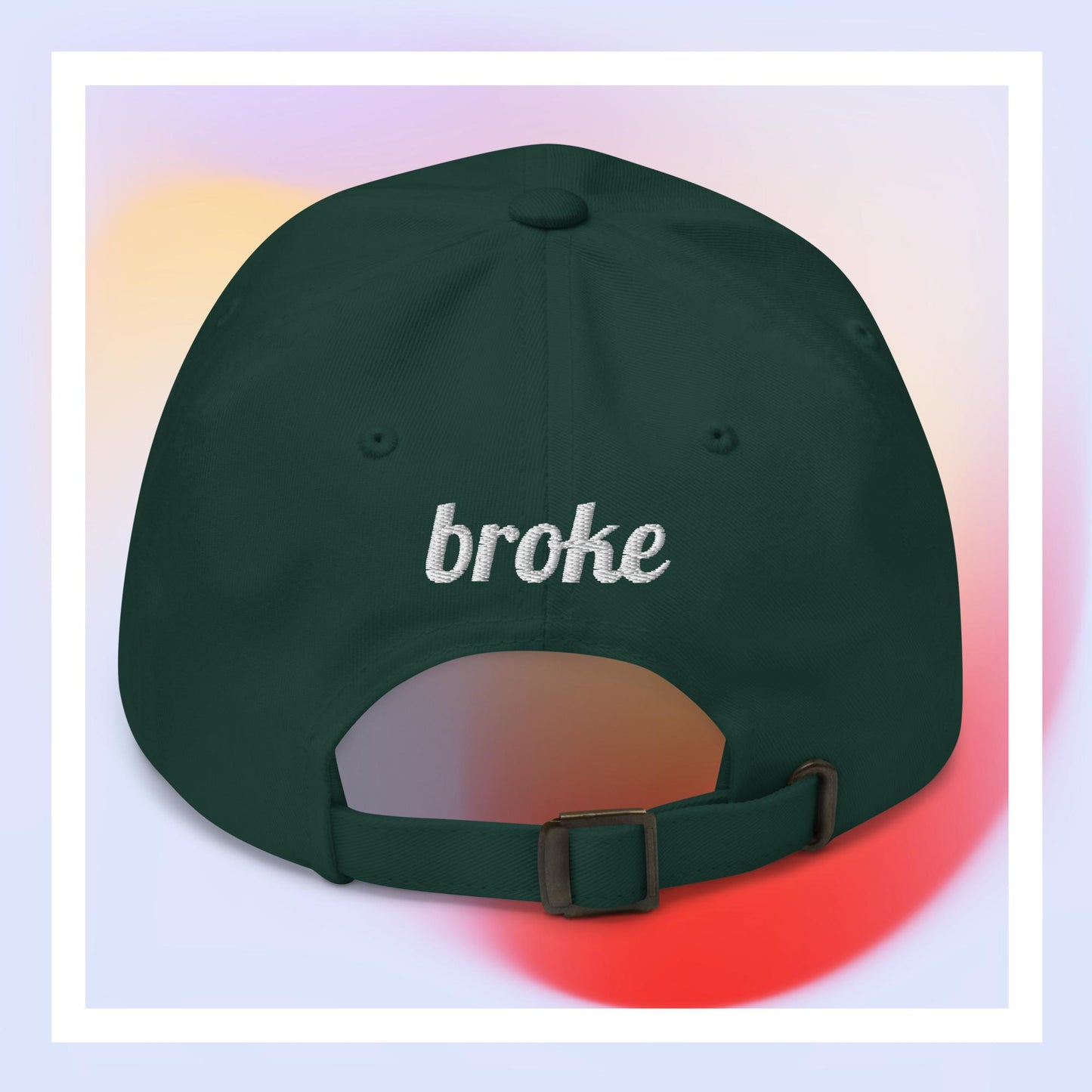 Unisex WOJAK embroidered dad hat with high-quality stitching, adjustable strap, and breathable cotton fabric. Perfect for meme lovers and streetwear enthusiasts.