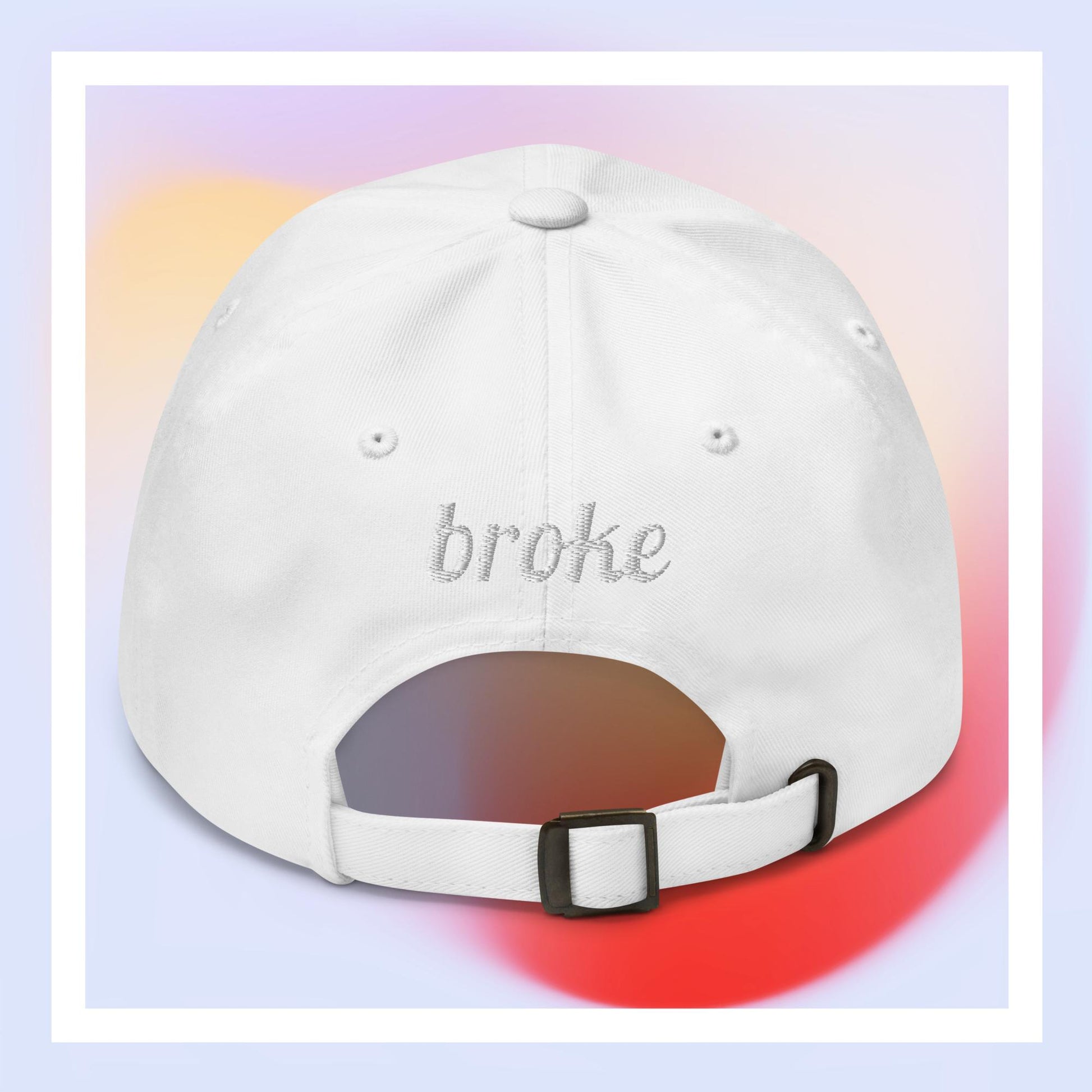 Unisex WOJAK embroidered dad hat with high-quality stitching, adjustable strap, and breathable cotton fabric. Perfect for meme lovers and streetwear enthusiasts.