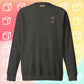 Unisex CHAD embroidered sweatshirt with premium stitching, soft cotton blend, and a relaxed fit. Perfect for streetwear and meme culture fans.